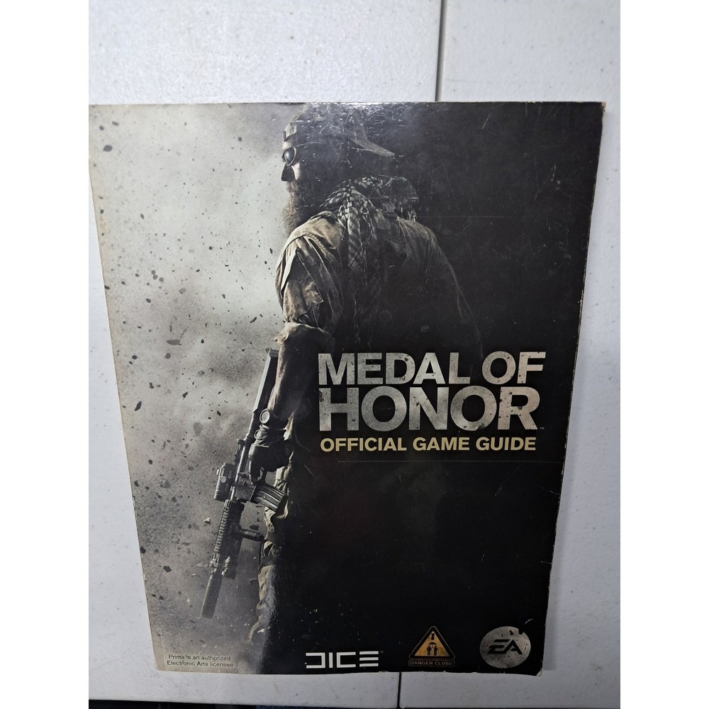 Medal of Honor Official Game Guide Prima Games PS3 Xbox 360 PC Strategy Manual